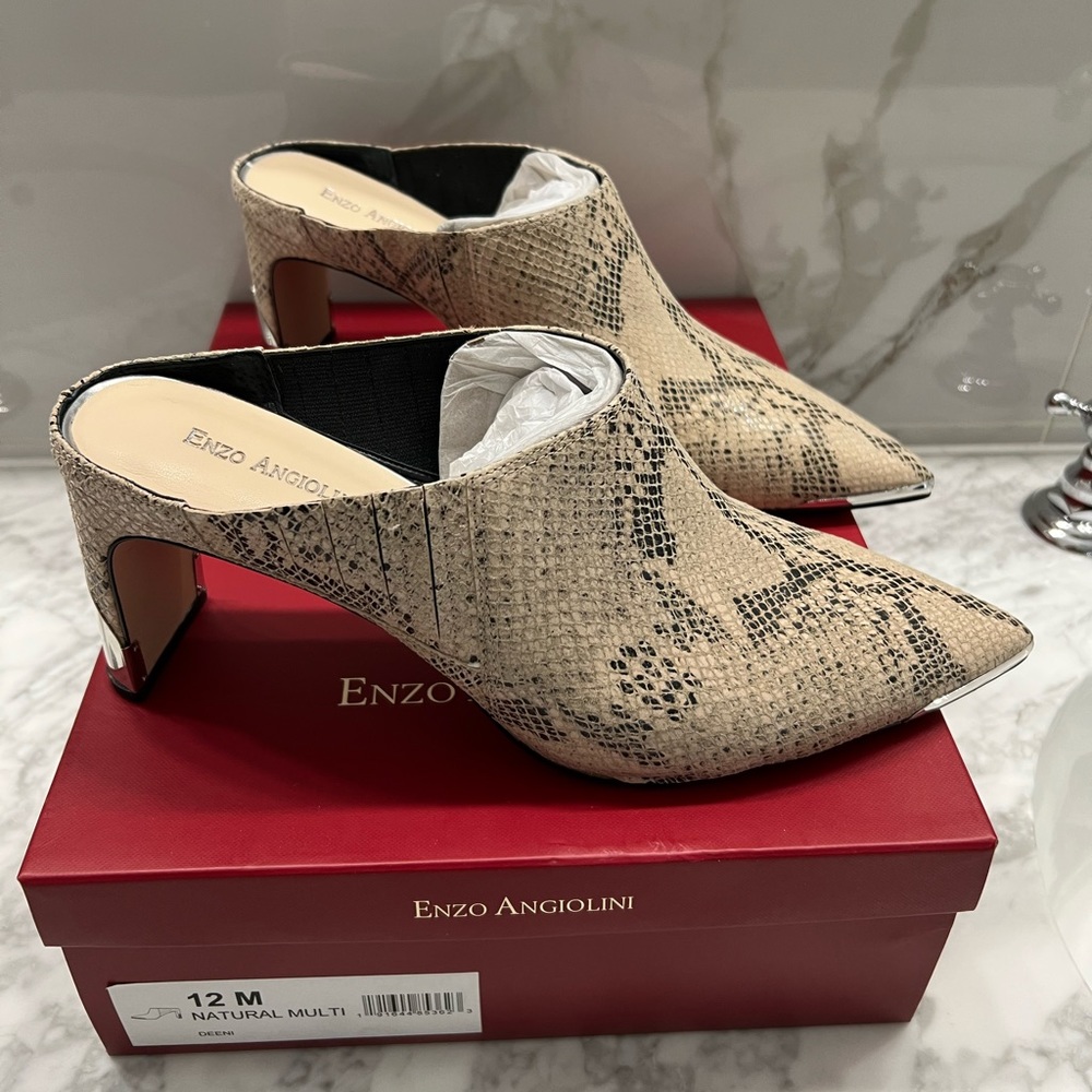 Enzo Angiolini - size 12 mules